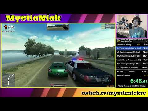 Need for Speed: Hot Pursuit 2 (PC) Speedrun Hot Pursuit All in 4:17:17