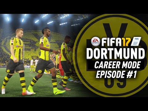 AUBAMEYANG LEAVING ALREADY!? FIFA 17 Dortmund Career Mode #1