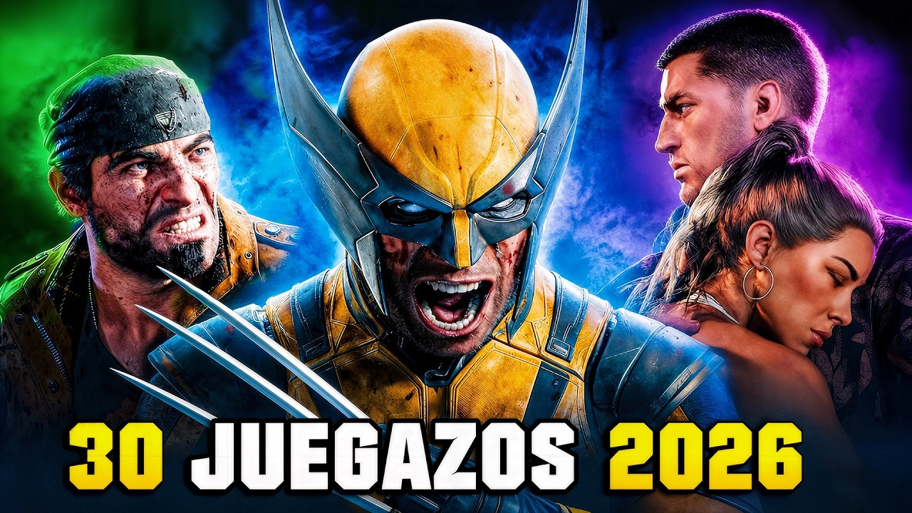 30 NUEVOS JUEGOS que TODAVÍA LLEGARÁN en 2026