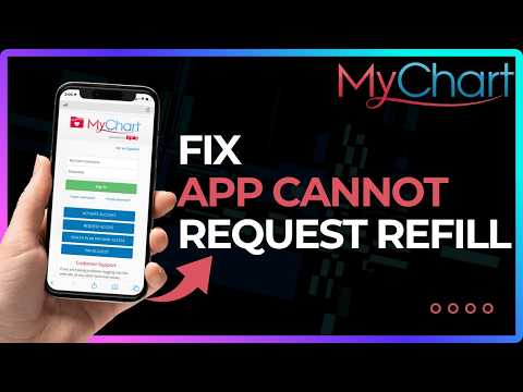 How To Fix Mychart Cannot Request Refill