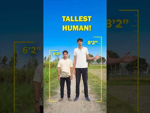 Sabse Lamba Insaan! 🤯 #shorts