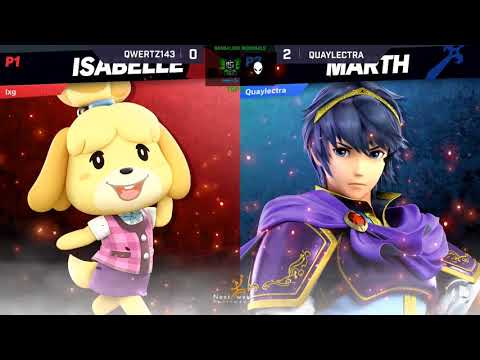 qwertz143 (Kirby/Isabelle) vs Quaylectra (Marth/Ridley) - ILG S3 Bangalore Qualifier - Losers Top 8