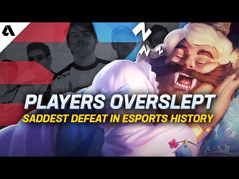 Losing To A Team That Overslept? - Saddest Defeat In Esports History