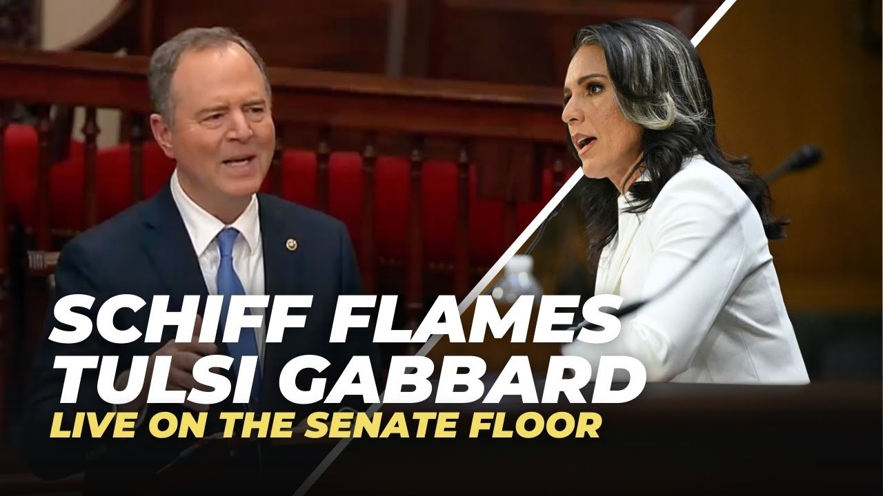 "Just Plain Dangerous" Schiff Blasts Tulsi Gabbard in Fiery Floor Speech