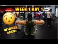 Deadlift and Back | WEEK 1 DAY 1 | Powerbuilding Workout #HUSTLENEVERSETTLE