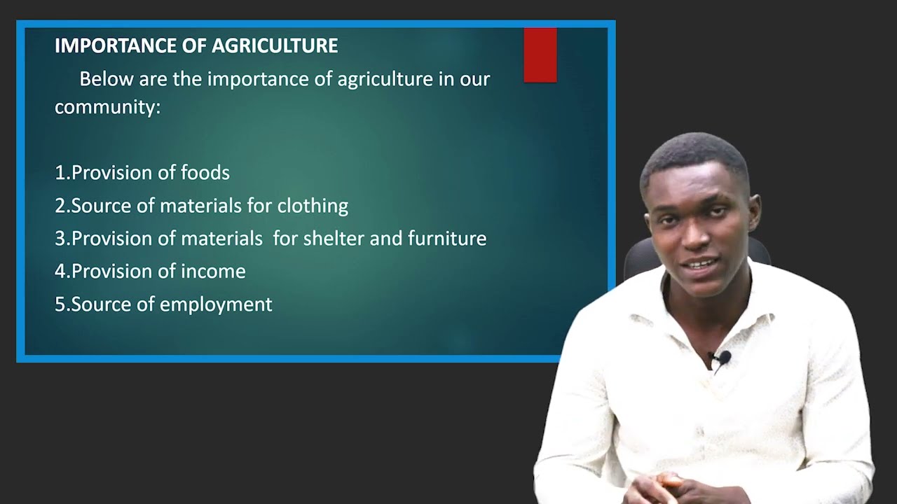 AGRICULTURAL SCIENCE | INTRODUCTION TO AGRICULTURE | EXAMGUIDE | EXAM GUIDE | ZIGMATECH | LEARNING