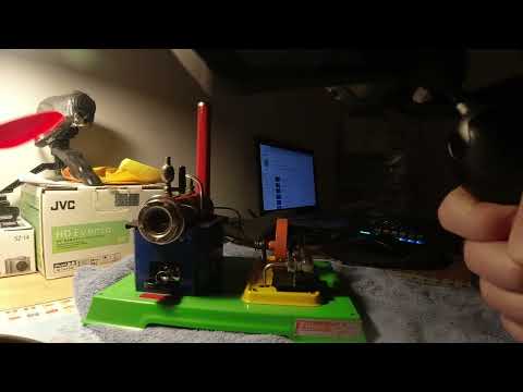 MongoTV_12100 - DAMPMASKINE - Del 40 - Første Start Af Min Dampmaskine Wilesco D8 Special Edition