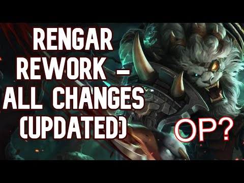 RENGAR REWORK (Updated) - All Changes | League of Legends