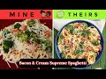 Hello Fresh Bacon & Cream Supreme Spaghetti