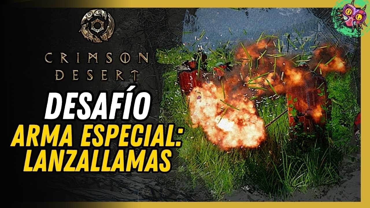 Arma especial: Lanzallamas Ubicación Solución 100% Fácil | Crimson Desert Arma especial: Lanzallamas Ubicación Solución 100% Fácil | Crimson Desert