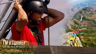 Amir Khan Petrified on our HIGHEST ever Cliff Drop | I'm A Celebrity Get Me Out of Here! South Afric