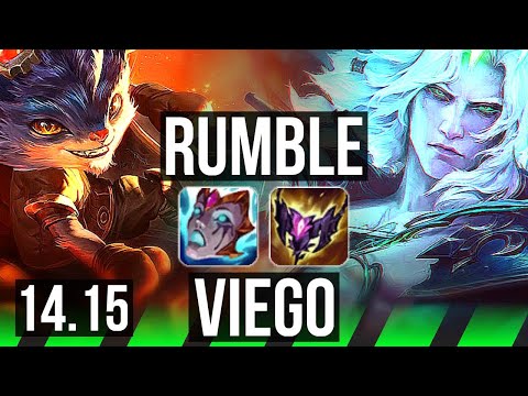 RUMBLE vs VIEGO (JGL) | 7/1/6, 1300+ games, Godlike | VN Master | 14.15
