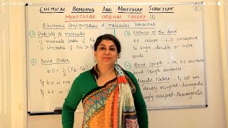 Molecular Orbiral Theory 3 - Chemical Bonding And Molecular Structure (Part 21)