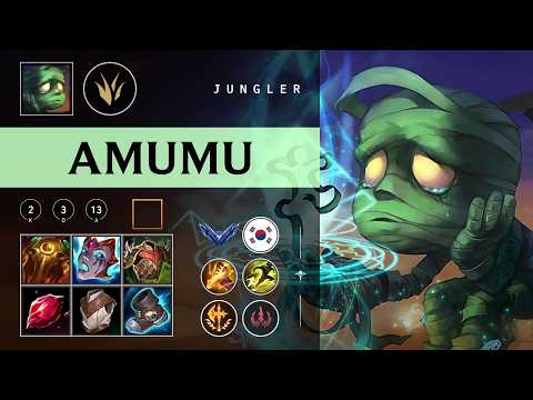 Amumu Jungle vs Lee Sin - KR Diamond Patch 26.03