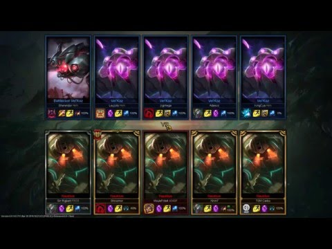 League of Legends | ONE FOR ALL - 5 Nautilus vs 5 Vel'Koz