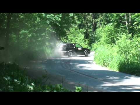 big rally crash wypadek VW Golf - KJS Letni Super Oes Jasło 2016-06-05