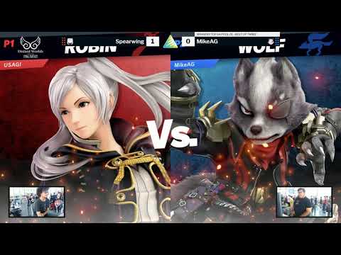 Ascension VII SSBU Top 64 WR1 - Spearwing (Robin) vs MikeAG (Wolf)