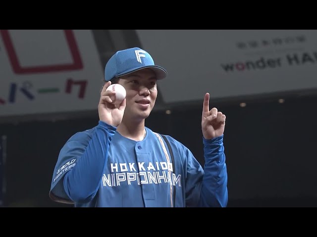 ファイターズ・金村尚真投手ヒーローインタビュー 3月28日 埼玉西武ライオンズ 対 北海道日本ハムファイターズ