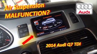 Audi Air Suspension MALFUNCTION? ('14 Q7 TDI)