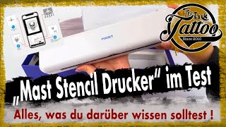 Fazit neuer Stencil Drucker von MAST / Transfer Printer im Test