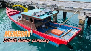 Download lagu MAKING THE TOP HANDLE OF A BOAT ROOM | WOODEN BOAT | FISHERMAN'S BOAT mp3