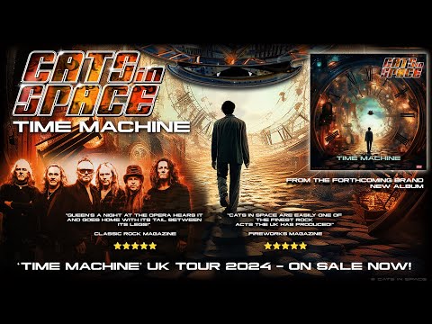 CATS in SPACE - The Band - 'Time Machine'  G.Hart/S. Bacon ( Filmed in 4K )