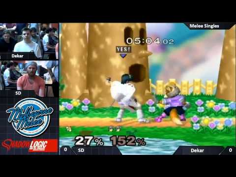 Melee Singles CYBYDY - SD(Fox) vs Dekar(Marth)