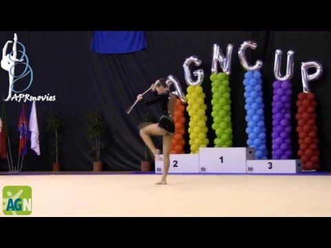Veronika Rudycheva - Ivanovo (RUS) - Maças (Clubs) - Senior Final - AGN Cup 2016