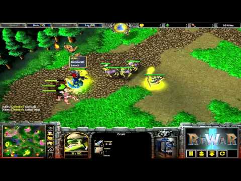 CoopeR(ORC) CaSpeND(HU) vs Foggy(NE) Orcworker(ORC) - Game 4 - WarCraft 3 gameplay - RN1556