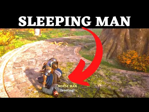 Sleeping Man Under Tree Lincolnscire Mystery AC Wife In Grimsby Snoring Assassins Creed Valhalla
