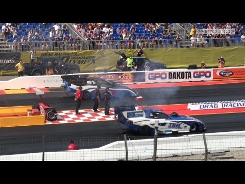 NitrOlympX 2013 - Top Fuel Funny Car Eliminations