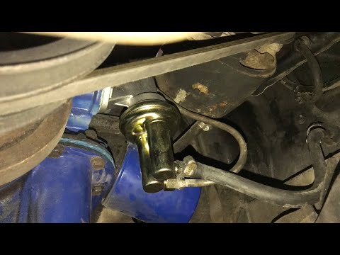 1967 Ford Mustang 289 Fuel Pump Diagnosis and Replacement