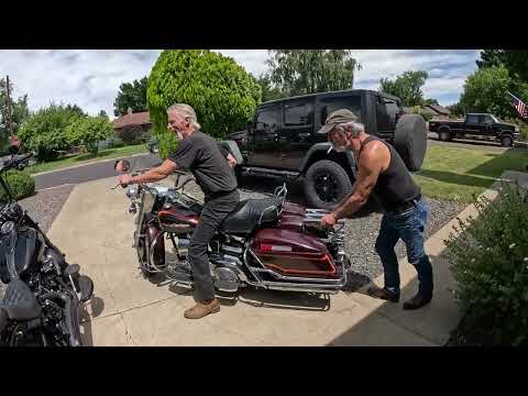 HARLEY DAVIDSON 1978 FLH SHOVELHEAD DAVE & CHUCK #harleydavidson