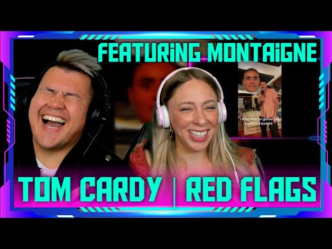 HILARIOUS! Reaction to Tom Cardy - Red Flags ft. Montaigne | THE WOLF HUNTERZ Jon and Dolly