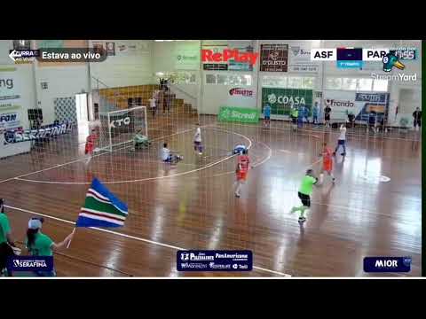 Gol do pivô e goleador do #União #Parobé, #Mateus, contra a ASF pelo #Gauchão de #Futsal ⚽