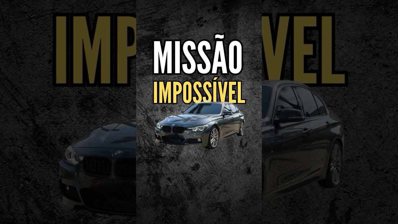 O SONHO DA 320i SEMINOVA ACABOU