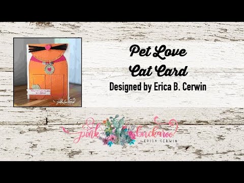 Pet Love Kitty Cat Card