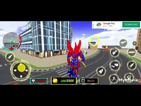 🏎️ Optimus Prime Multiple Transformation Jet Robot Car Game 2022- Android Gameplay