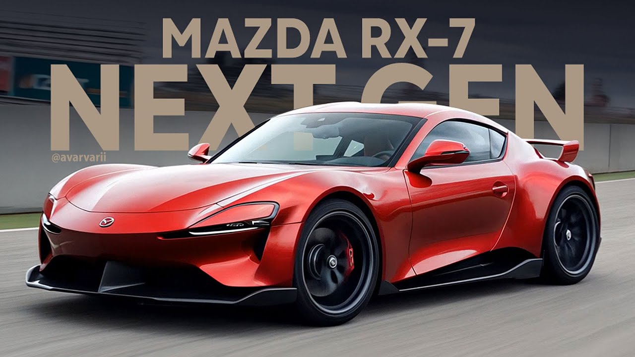 Revived Mazda RX-7 Comes Out to Play on a Virtual Track, Also Meets New ...