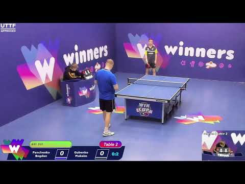 WINners CUP table 2  01.01  Panchenko Bogdan - Gubenko Maksim  19:30