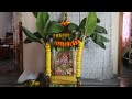 Satyanarayan Swami vratham mandapam decoration | Vratha peetam decoration