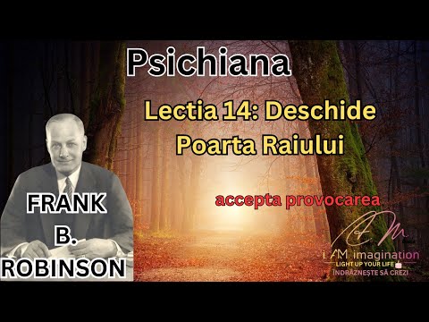 Frank B.Robinson: Lectia nr.14