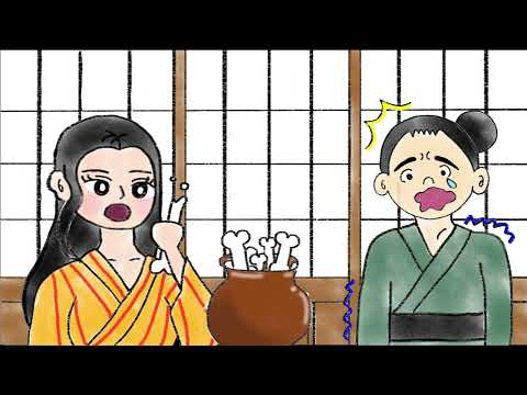 日本文化学科 ほねをたべるむすめ（The Born-eating Girl）沖縄の昔話・英語字幕入り
