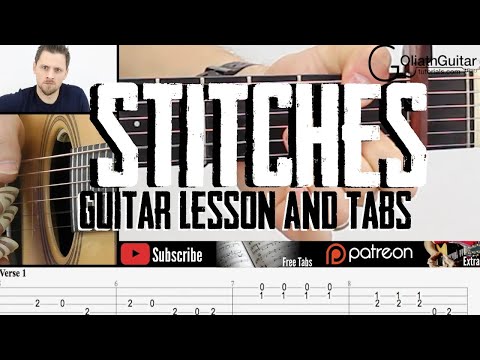 Shawn Mendes - Stitches (Guitar Lesson)