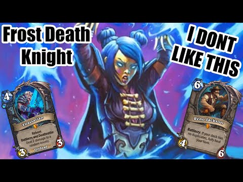 THIS DECK IS KINDA TRASH | Frost Death Knight | March of the Lich King | Wild Hearthstone