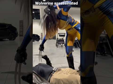 Wolverine gets beat up #anime #comics #cosplay #subscribe #thankyou