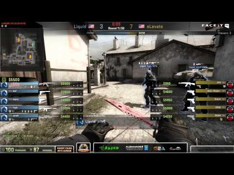Liquid vs eLevate - Inferno (FACEIT 2015 League)