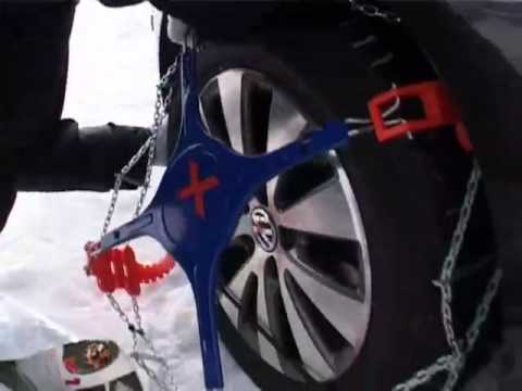 POLAIRE X10 : passager Snow Chain fiting - Chaine à neige tourisme montage