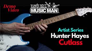 Video thumbnail for (Demo 2020) Ernie Ball Music Man Artist Series Hunter Hayes Cutlass - This Guitar is AMAZING! by Dom Italiano Music