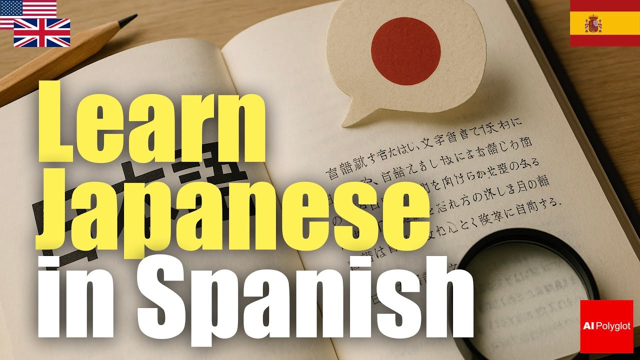 Learn Japanese through Spanish | Passive listening | L2Language | with hiragana episode artwork